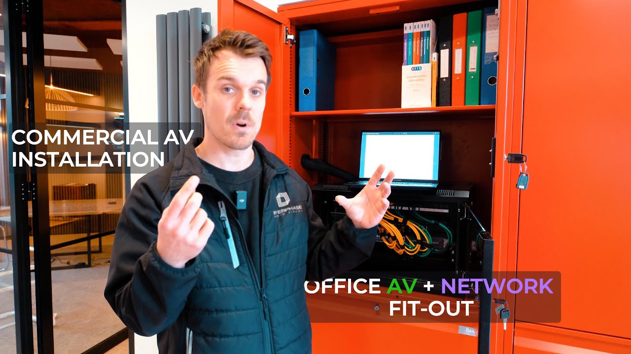 Commercial AV Installation - Office AV + Network Fit-Out