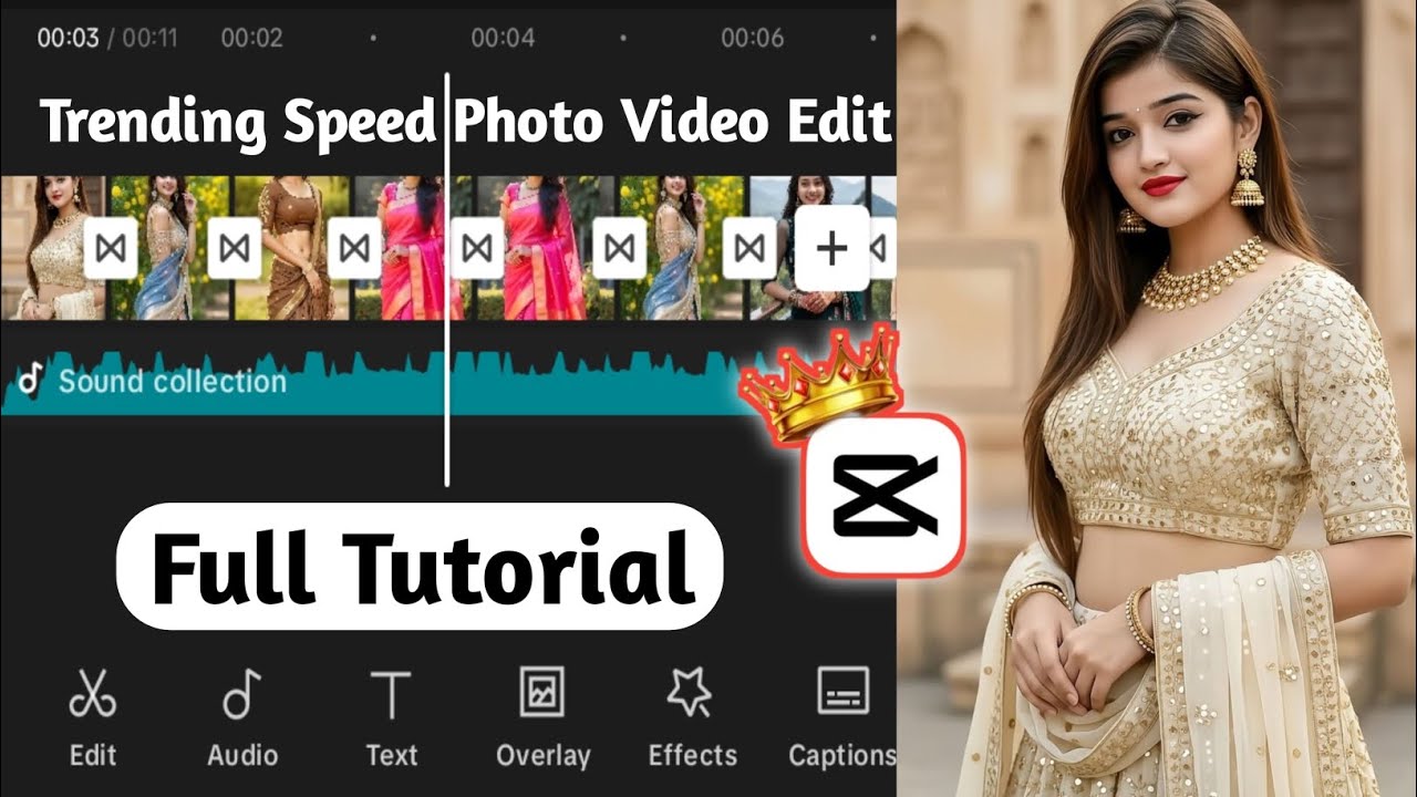 Trending Speed Photo Video Editing In Capcut | Capcut Beat Sync Tutorial | Photo Video Kaise Banaye
