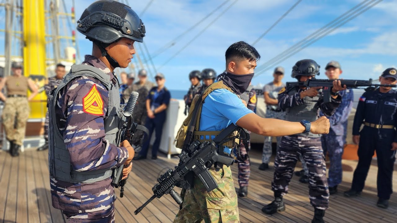 DELEGASI APCS 2025 DAN TARUNA AAL ANGKATAN 72 MENDAPATKAN PELAJARAN VBSS