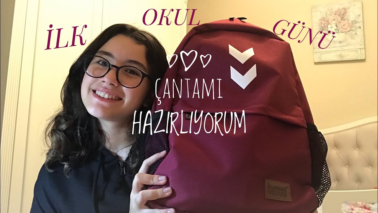 İLK OKUL GÜNÜ İÇİN || Okul çantamı birlikte hazırlayalım🤩