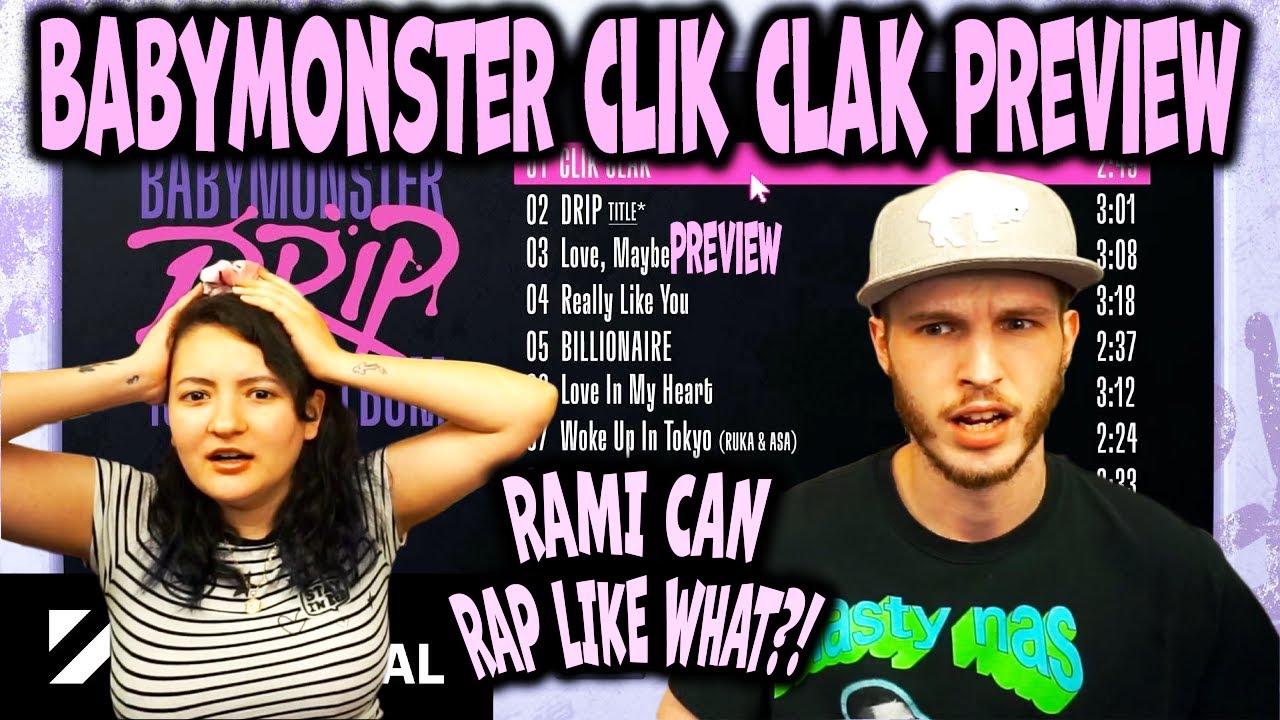 BABYMONSTER - CLIK CLAK PREVIEW | HONEST REACTION + LYRIC INTERPRETATION!