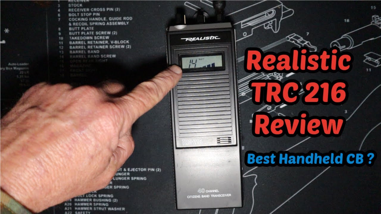 Realistic TRC 216 CB Walkie Talkie  Range and Power Test w Review - Stranger Things