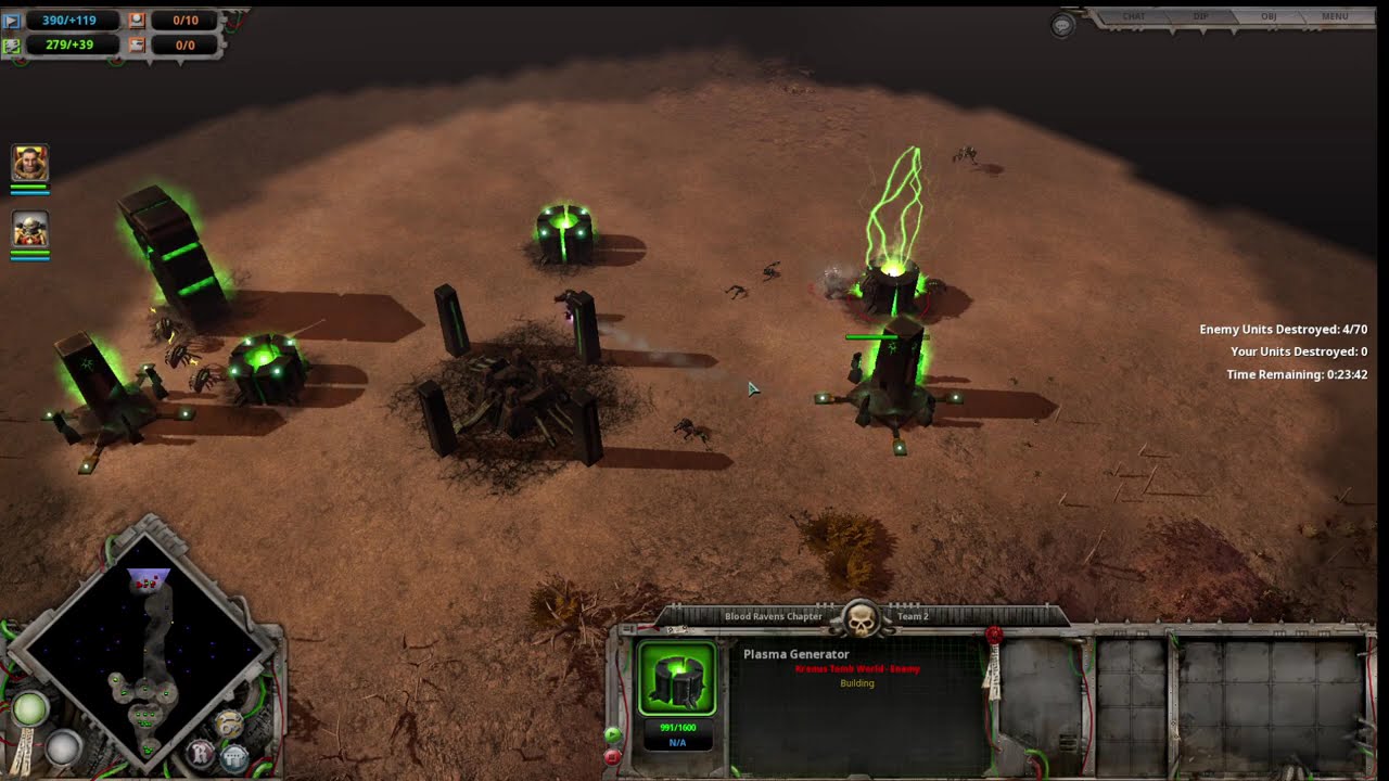 Dawn Of War 1 Dark Crusade Marines No 2 : Booming An Old Folks Home.