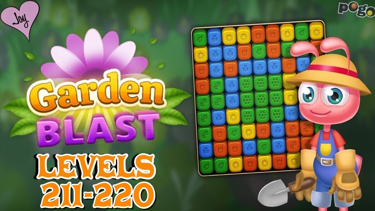 Pogo Games: Garden Blast - Levels: 211-220