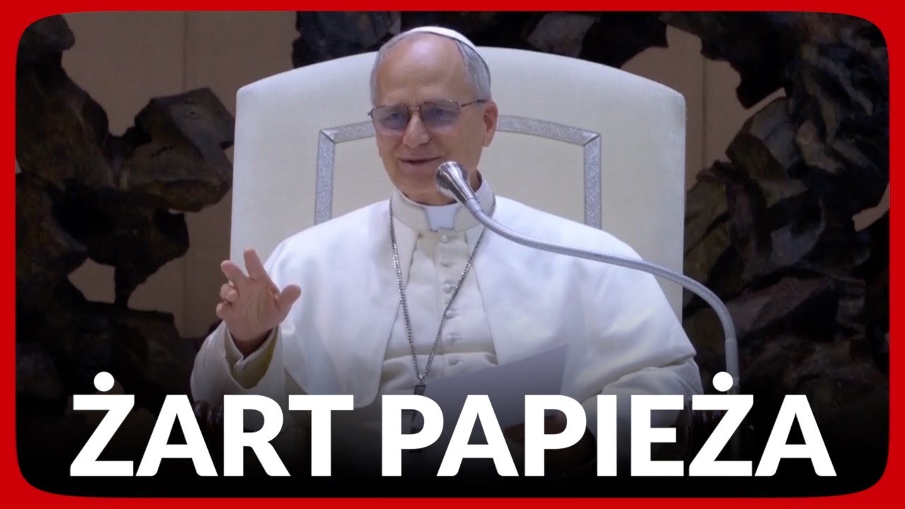 Papież Leon XIV żartuje z oklask&oacute;w dziennikarzy na swojej pierwszej audiencji