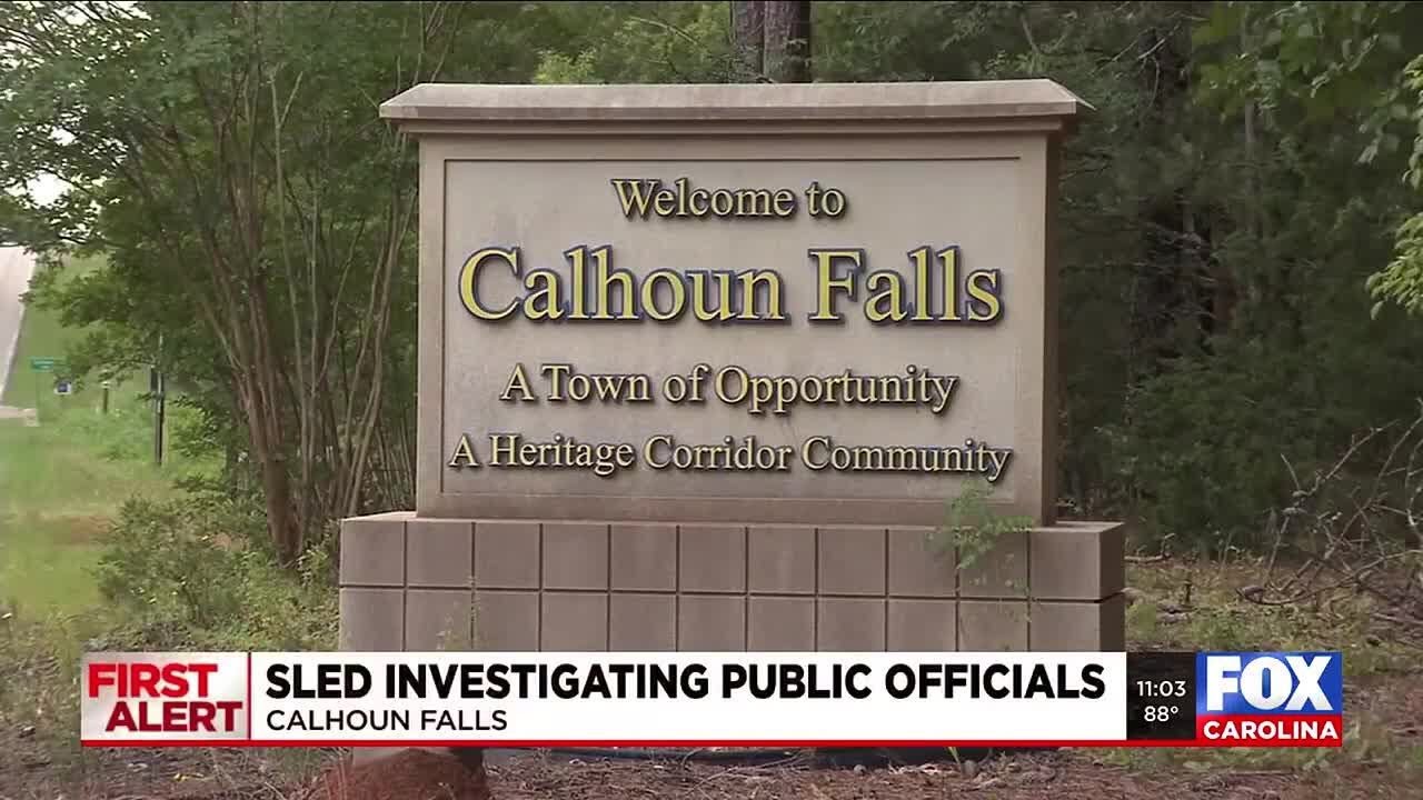 SLED investigating Calhoun Falls town officials