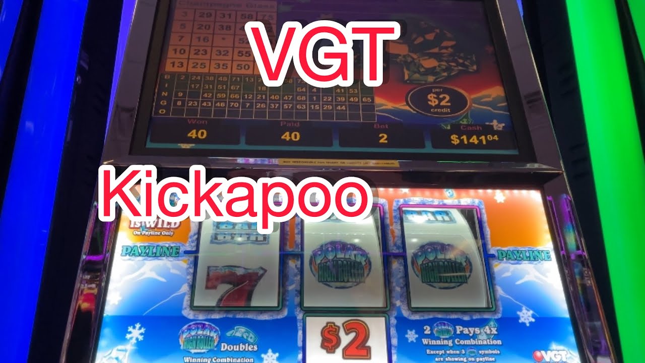 VGT Polar High Roller $2 denom at Kickapoo Lucky Eagle Casino