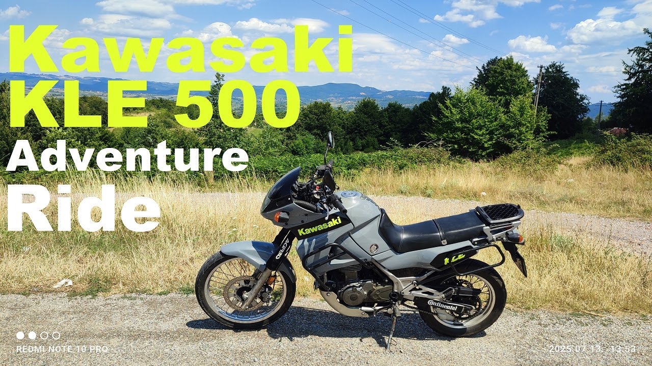 Adventure Ride to Bratca Romania | Kawasaki KLE 500 Touring Mountain