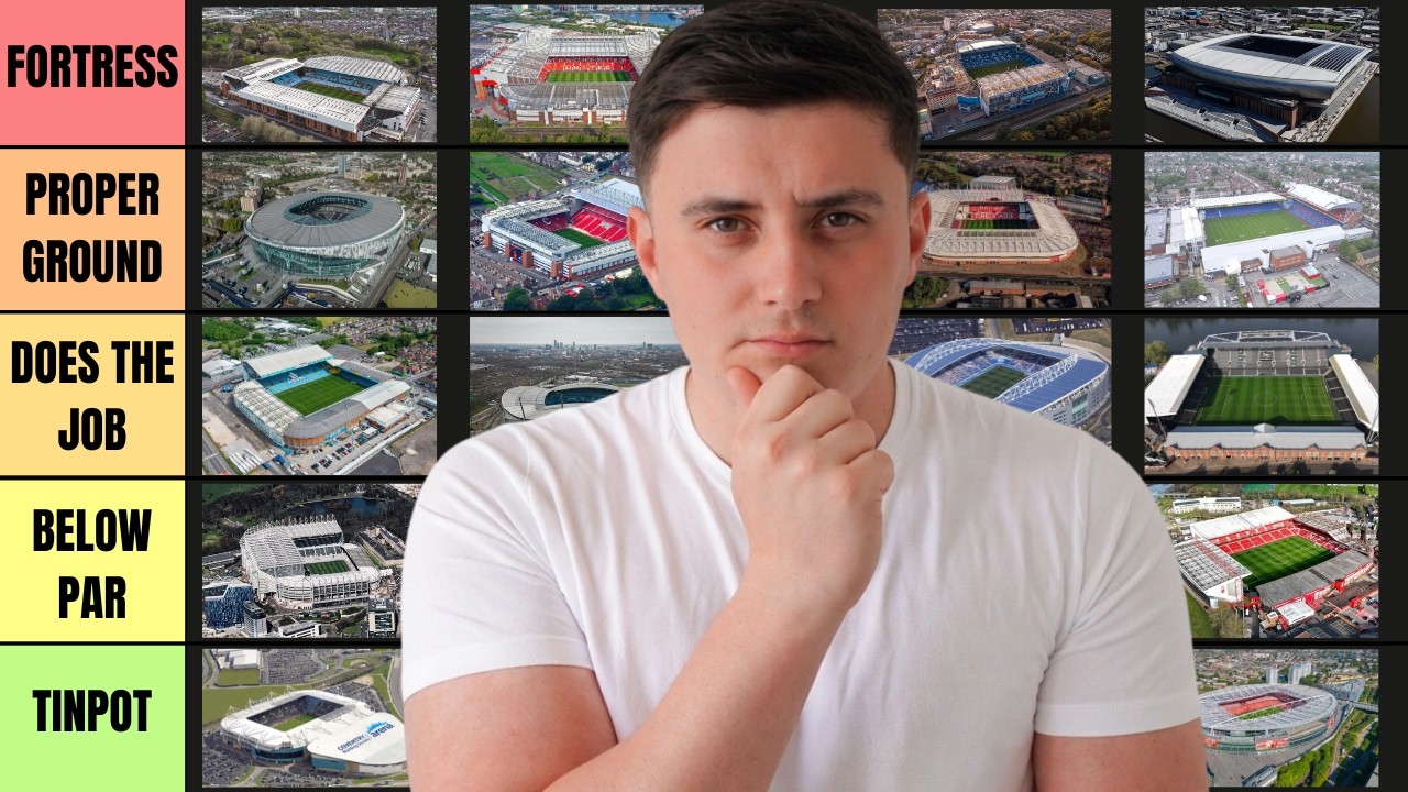 RANKING EVERY PREMIER LEAGUE STADIUM - FROM TINPOT TO FORTRESS