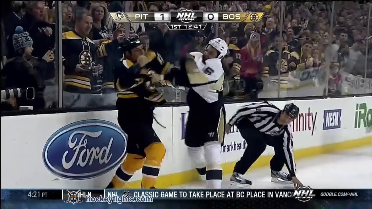 Deryk Engelland vs Milan Lucic Dec 7, 2013