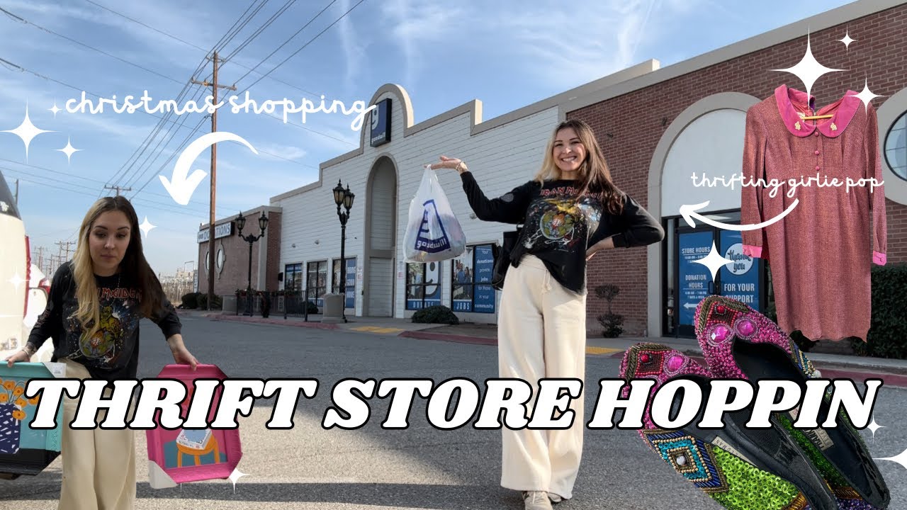 THRIFT WITH ME • 4 THRIFTS IN ONE DAY • THRIFTMAS DAY 15 