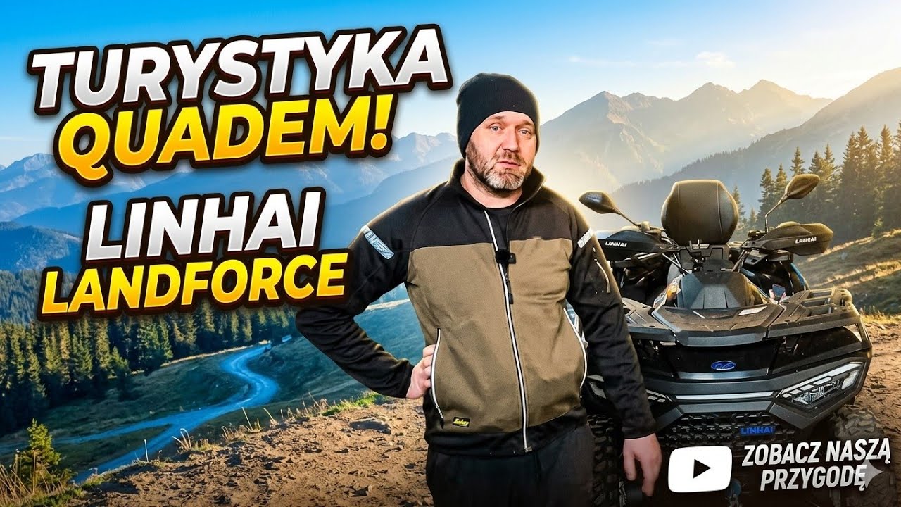 Turystyczna jazda quadem  Linhai Landforce 550