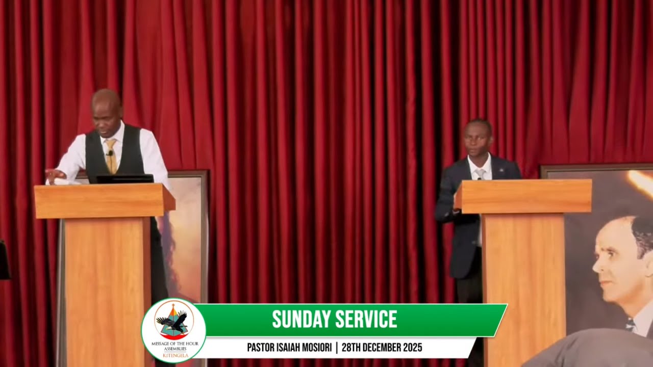 Sunday service | The Abstract Disconects Us from the Natural Lineage | Pst Isaiah | 28-12-2025