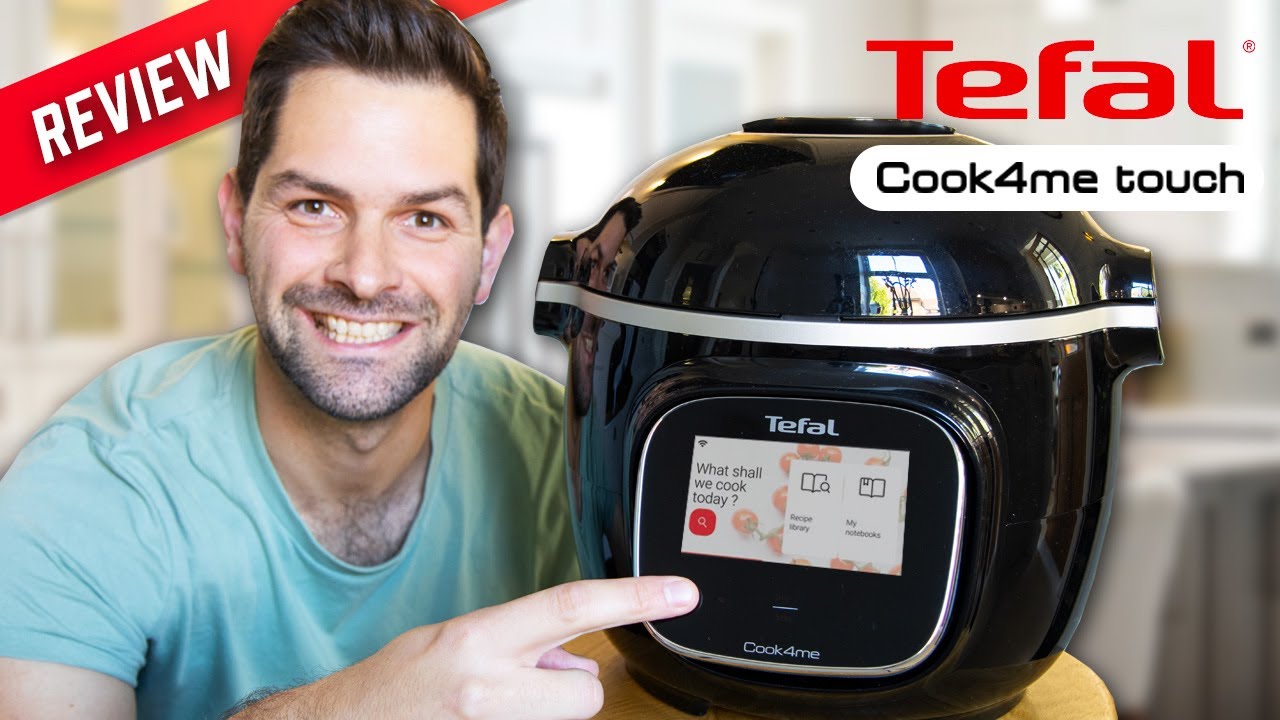 Обзор Tefal Cook4me Touch — подключение по Wi-Fi, сенсорный экран и приложение #Ad