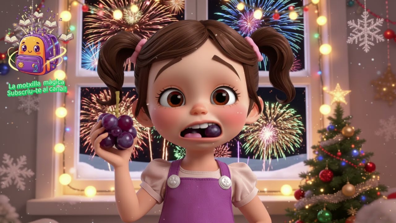 🔔🎶 Les Campanes de Cap d’Any (Ding-dong) 🎶🔔Cançó infantil divertida per celebrar el Bon Any Nou 🎉🍇