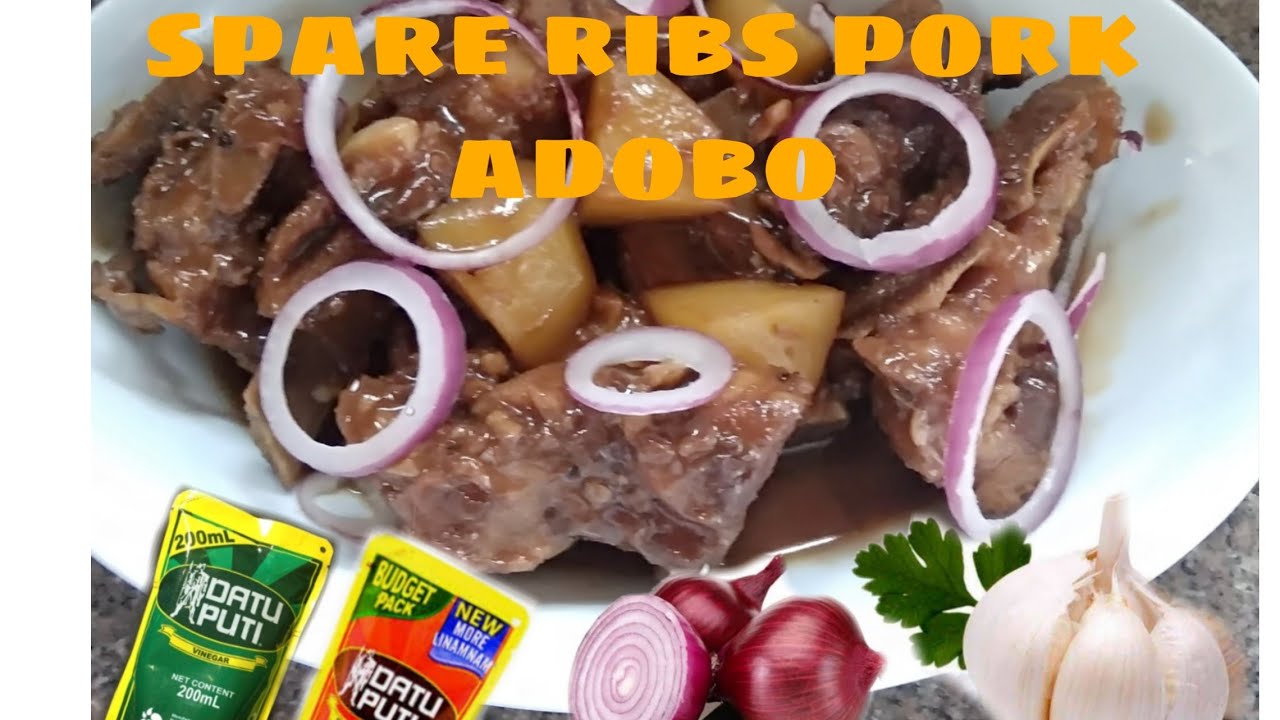 #SpareRibsPorkAdobo #adoborecipe Spare Ribs Pork adobo