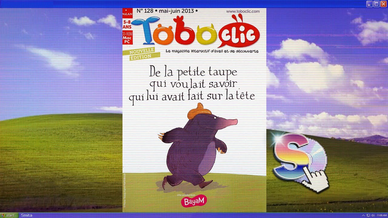 toboclic 128 De la petite taupe qui voulait savoir qui lui avait sur la t&ecirc;te | CD-ROM jeu pc complet