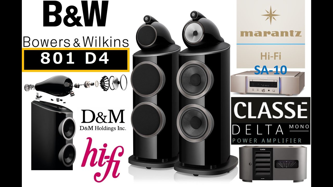 B&W 801 D4 & marantz SA-10 & Classe Delta MONO 空気録音