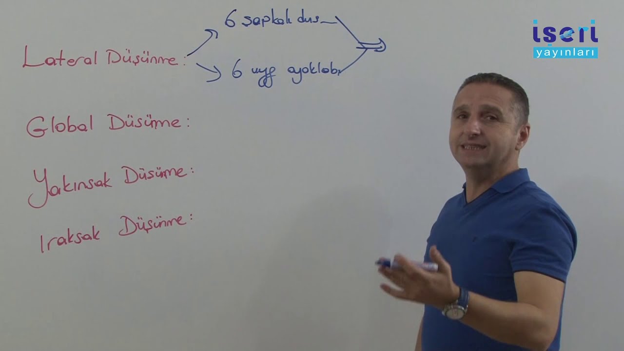 (53) KPSS ÖYT Düşünme Becerileri (ELEŞTİREL- GLOBAL-LATERAL-IRAKSAK-YAKINSAK DÜŞÜNME) ÜNİTE VII