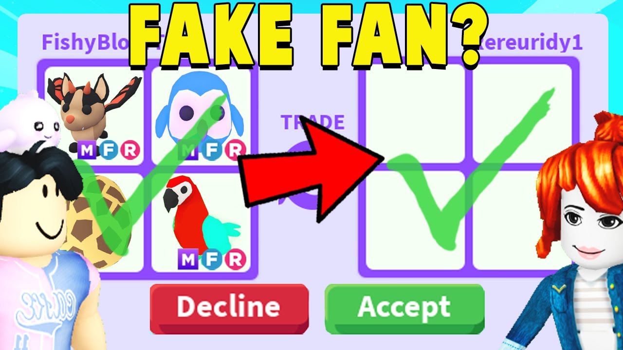 Я подарила фанатам ПИТОМЦА ИХ МЕЧТЫ в &laquo;Adopt Me&raquo;!
