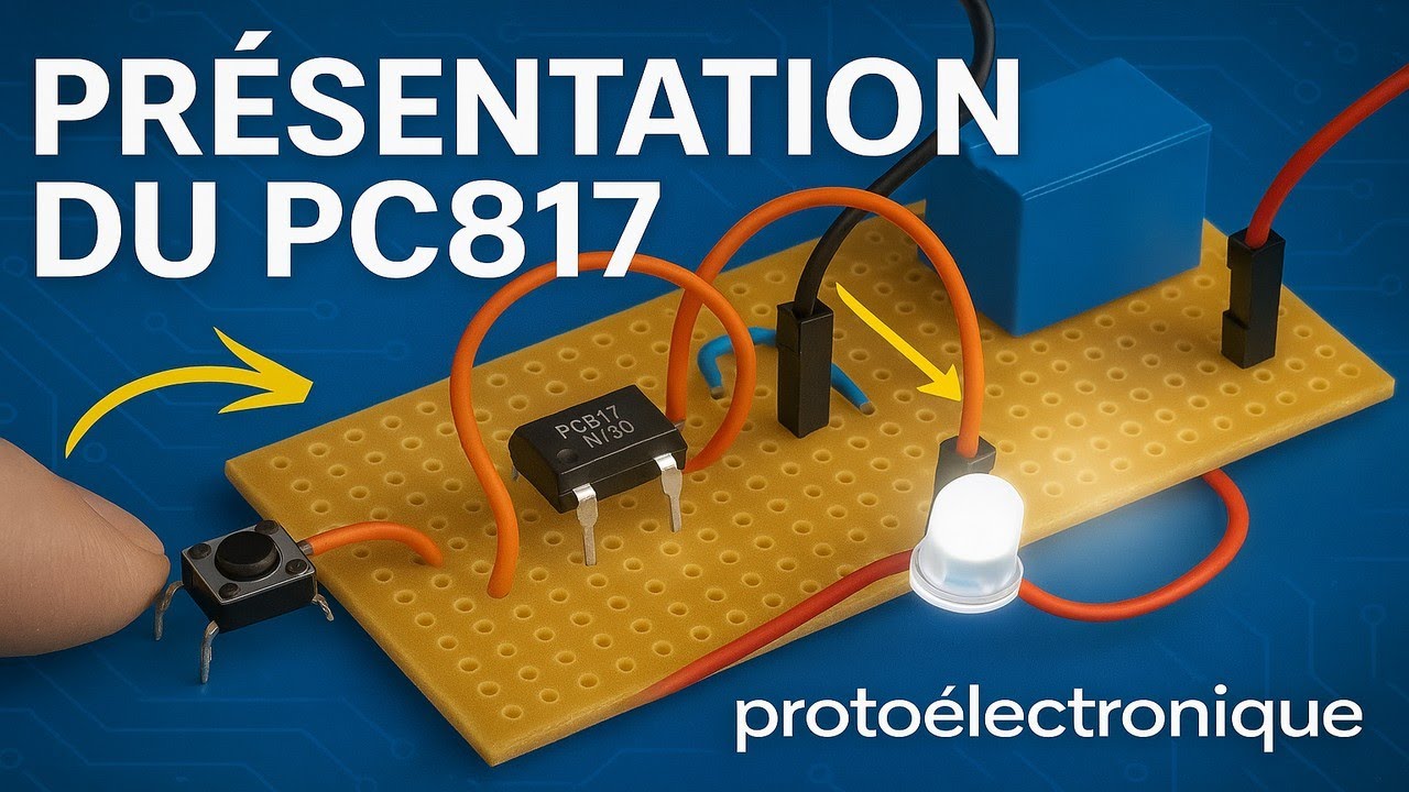 Tout sur le PC817 : explications, montage et test