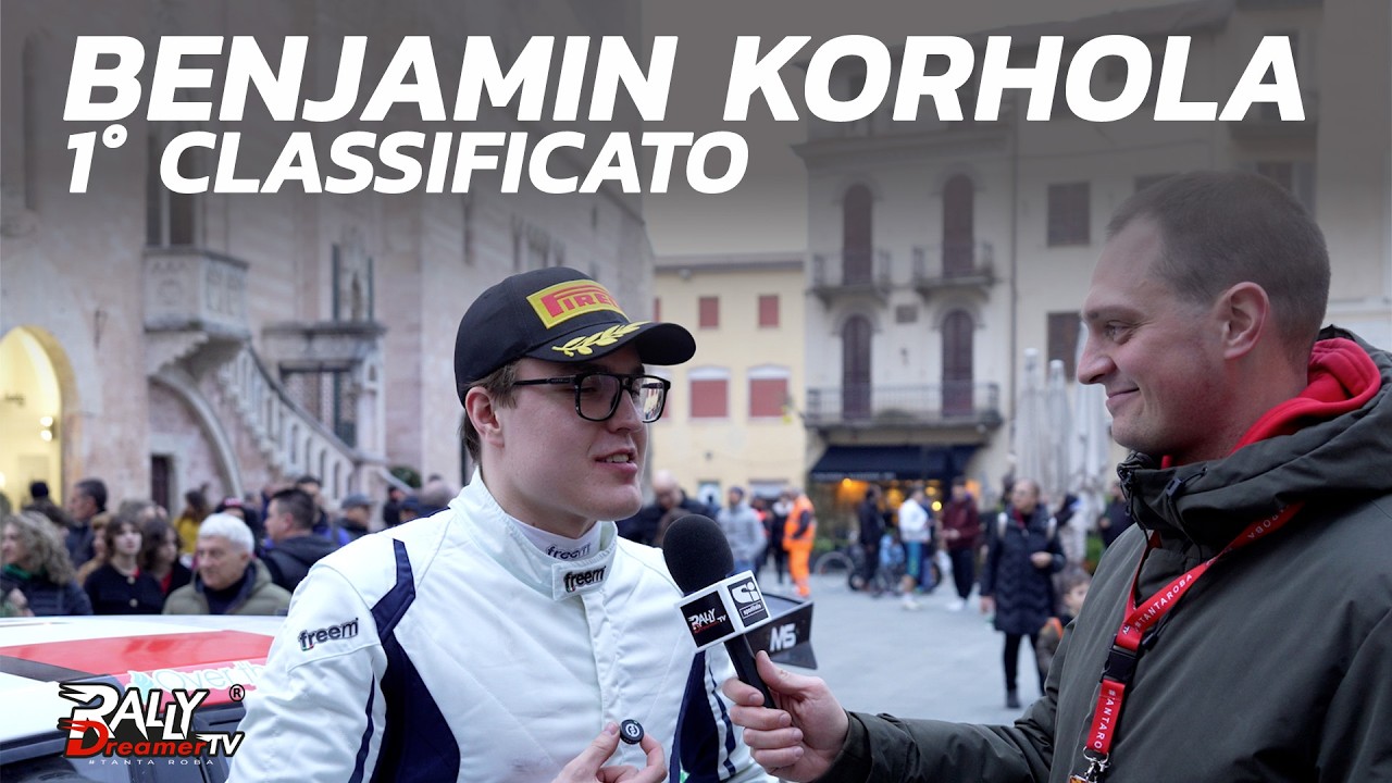 Benjamin Korhola | 1° classificato | 5° Rally Città di Foligno