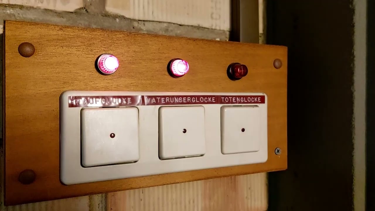 Einschalten der Glocken in der Johanneskirche zu Ludwigshafen-Niederfeld