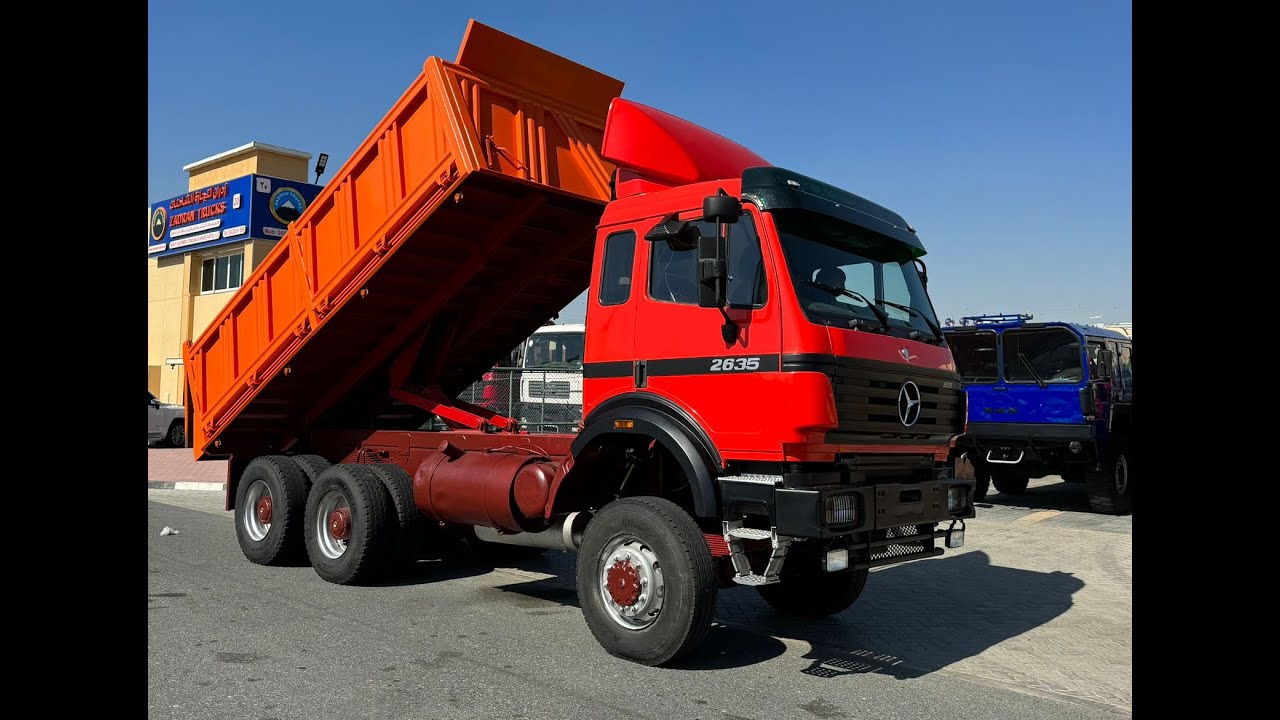Mercedes Benz 2635 Dumper Truck 6x6 For Sale