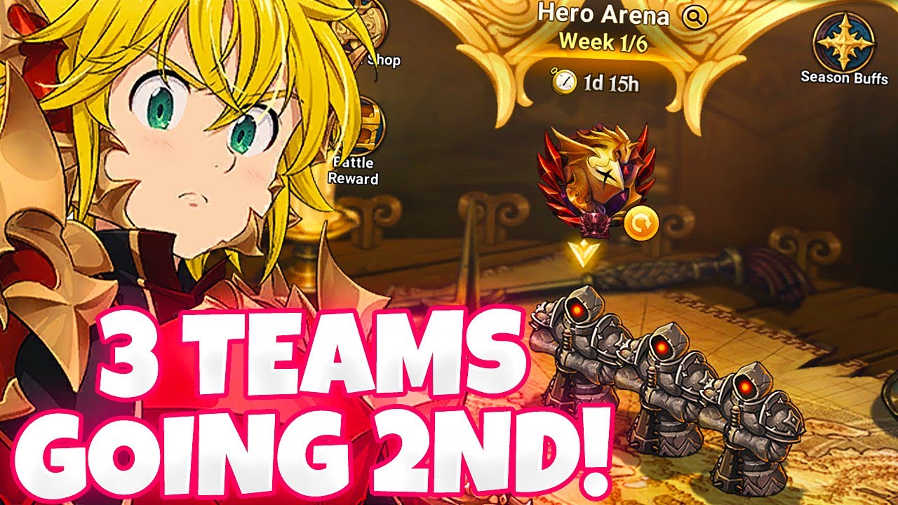 HERO ARENA CHALLENGER ЧИСТЫЙ, ВТОРОЕ МЕСТО!! | Seven Deadly Sins: Grand Cross