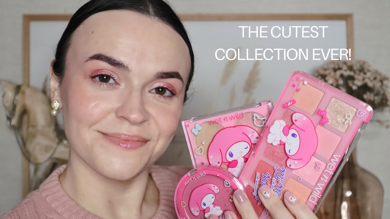 Самый милый макияж Wet n Wild на свете?! | Полная коллекция My Melody 🩷