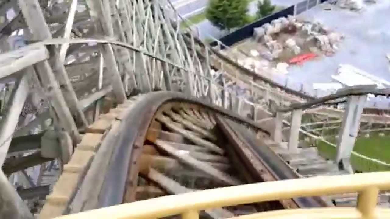 Lightning Racer Front Seat POV 2014 FULL HD Hersheypark