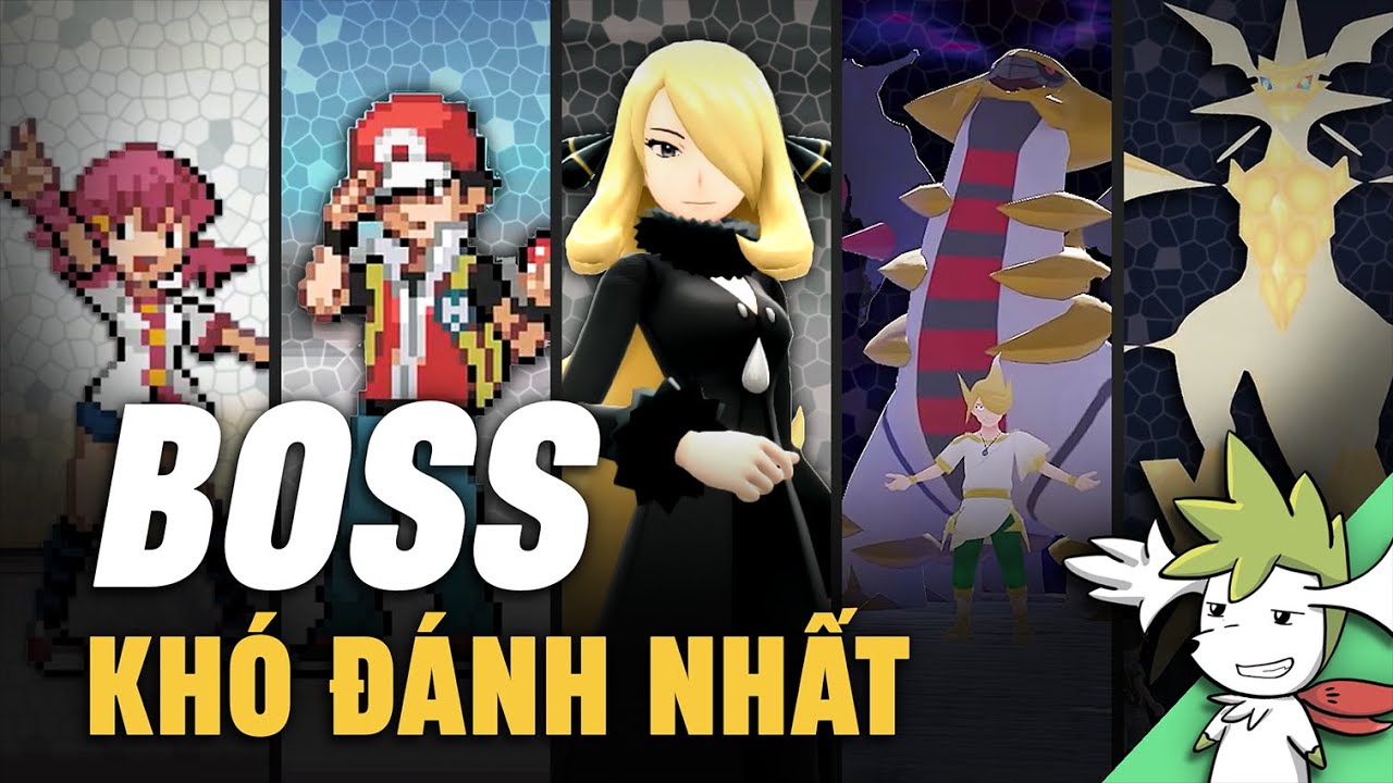 POKEMON | Những Trận Đánh Trùm Khó Nhất TỪ TRƯỚC ĐẾN NAY | Shaymin Ahhh