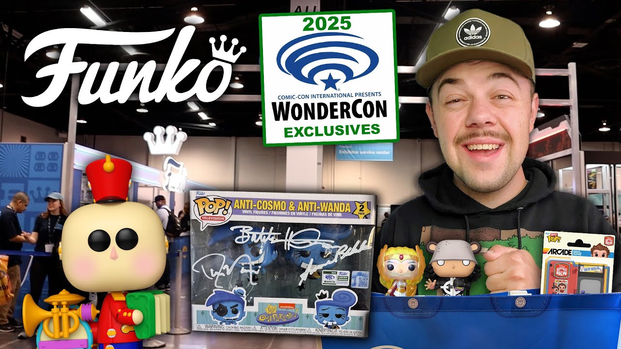 The Funko Booth at Wondercon 2025! (Every Single Funko Pop Exclusive)