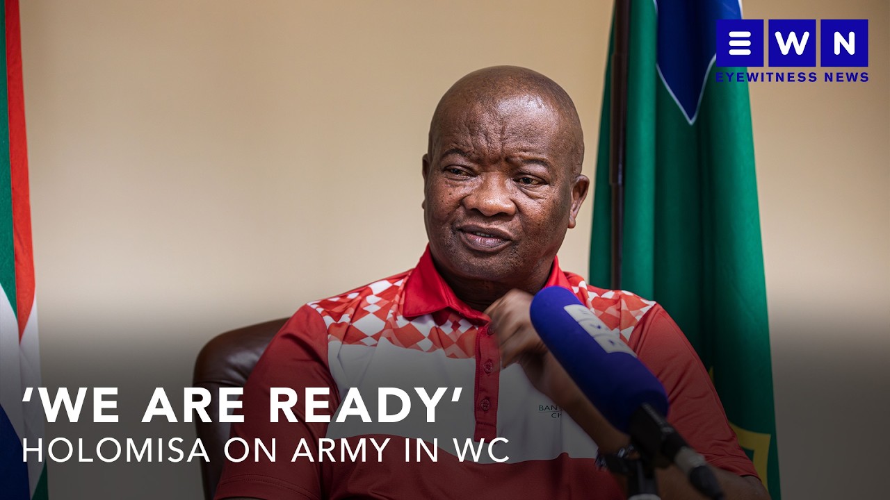 Deputy Minister Holomisa on army deployment: 'We are ready to deploy, people shouldn't worry'