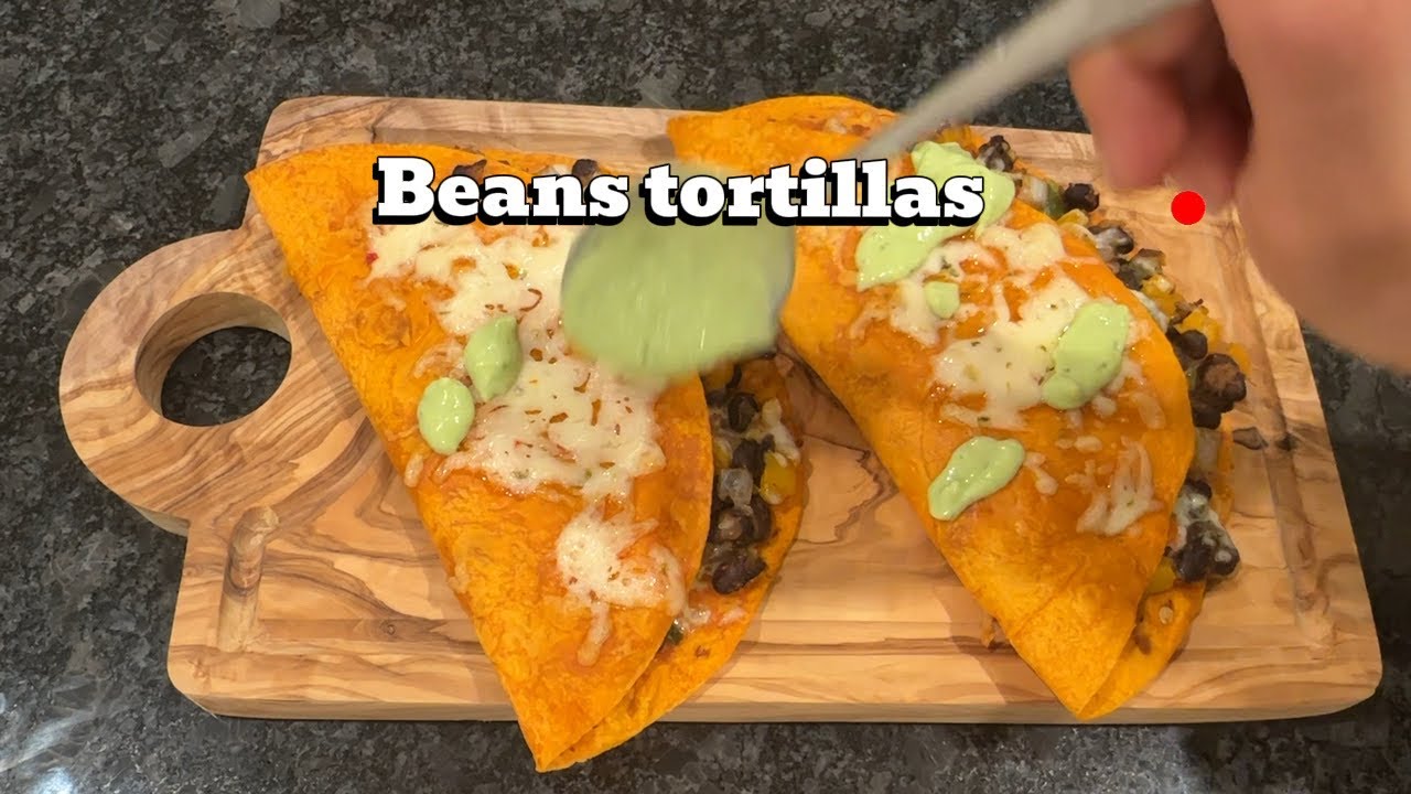 Chessy beans tortillas #food #easyrecipe #foodlover 