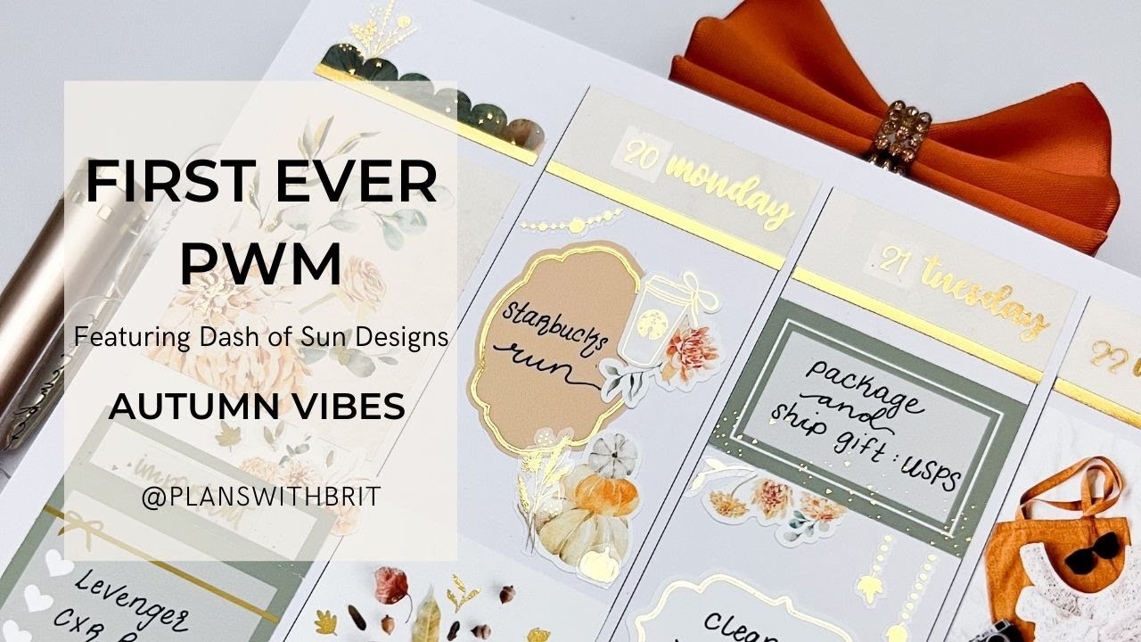 Plan With Me [Autumn Vibes]