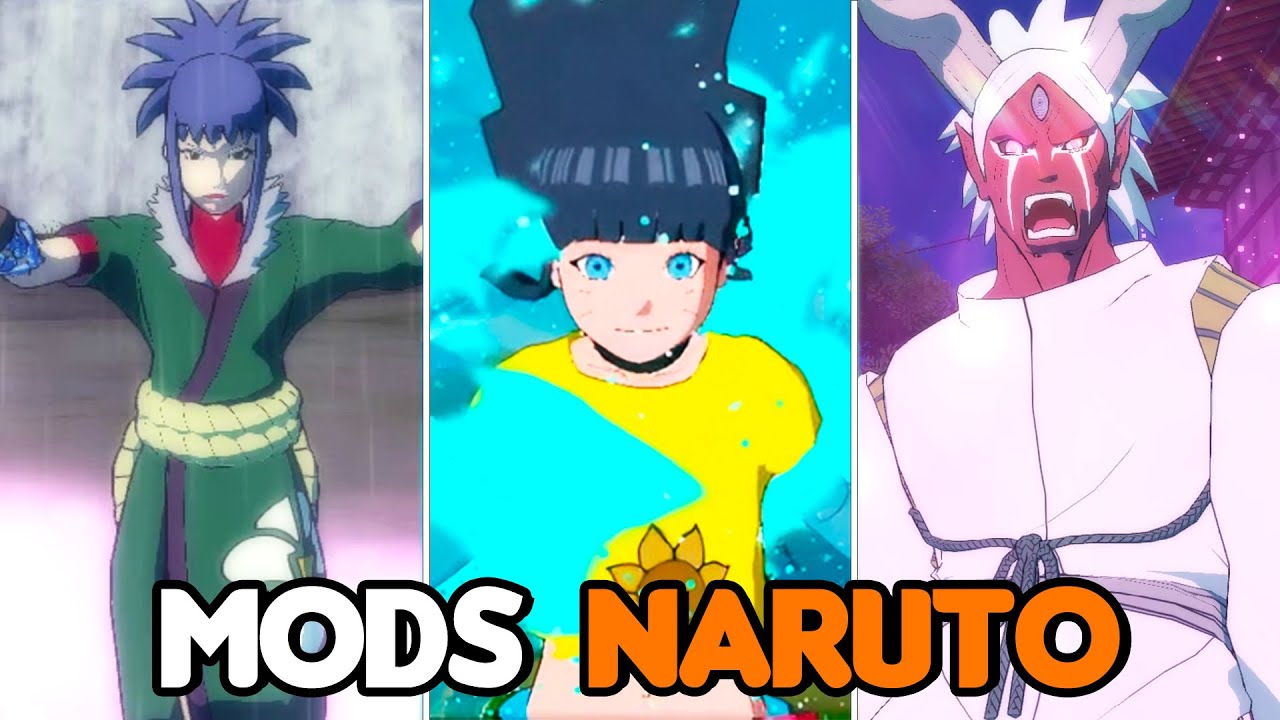 TESTEI OS MELHORES MODS DO NARUTO STORM CONNECTIONS