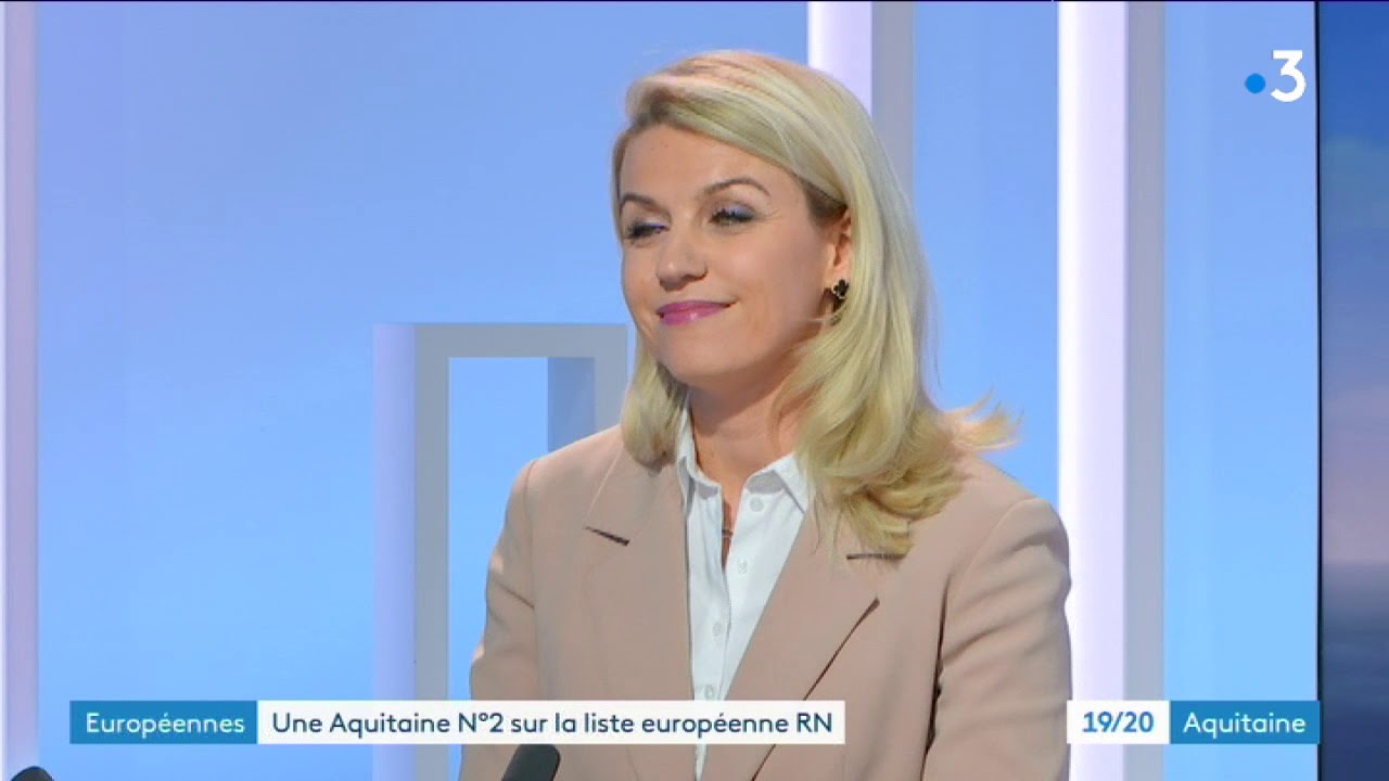 Hélène Laporte, du Rassemblement national espère faire son entrée au parlement européen
