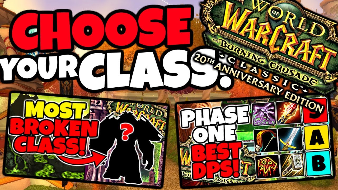 Which Class Should You Play in TBC Anniversary? TBC Class Picking Guide