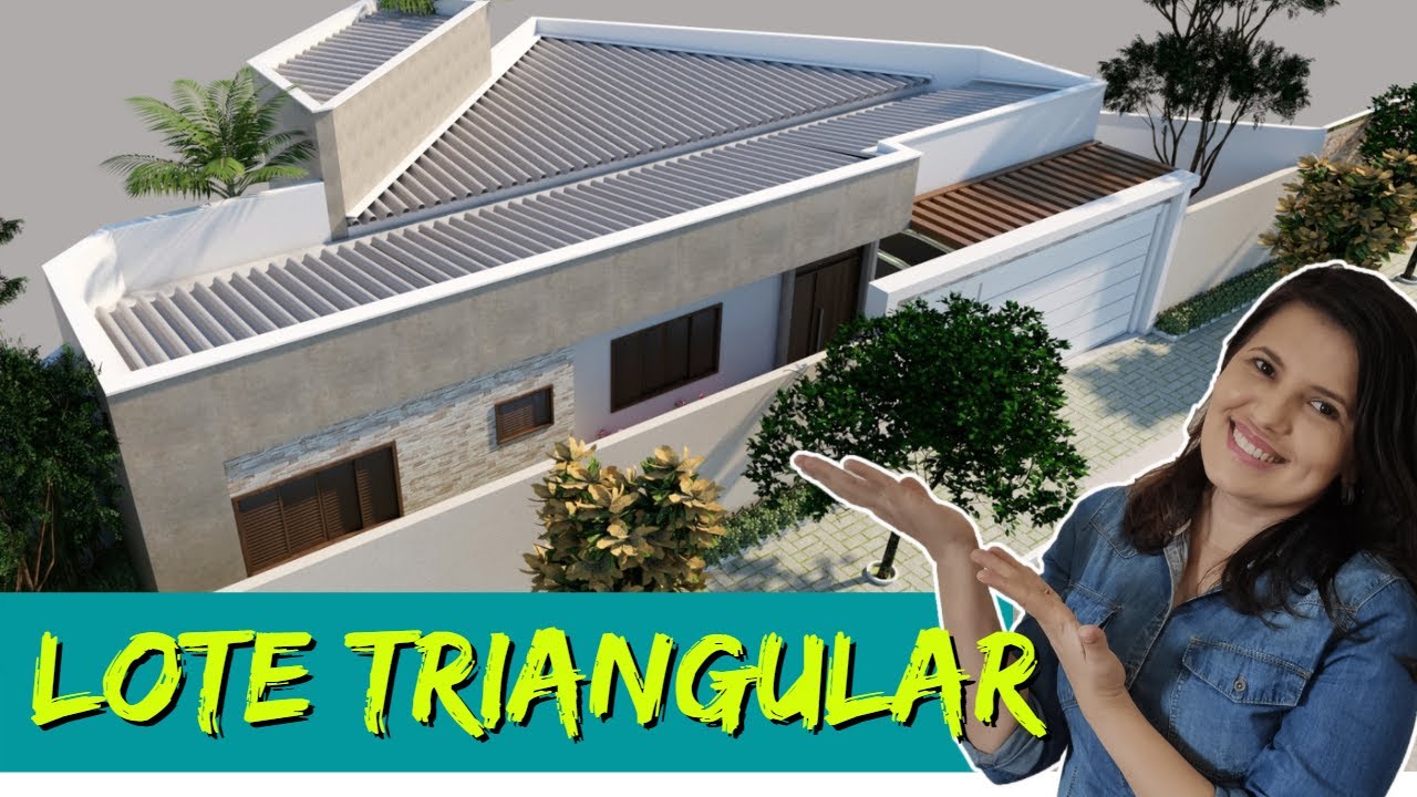 CASA PEQUENA 97m² TÉRREA EM TERRENO TRIANGULAR - BARRA BONITA SP