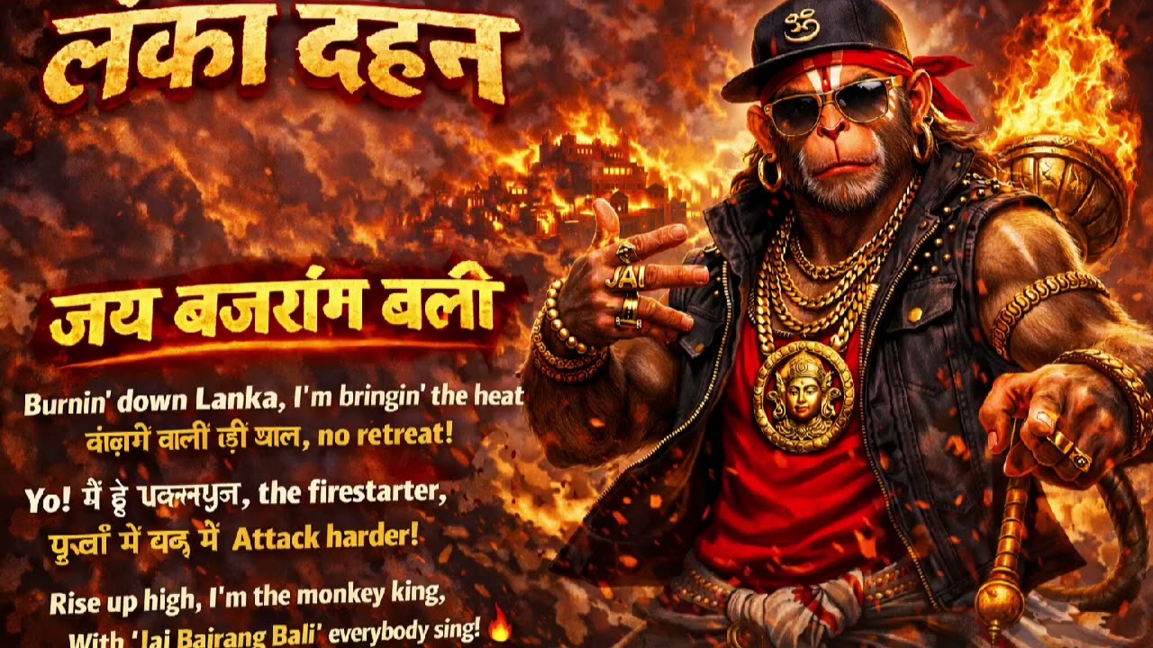Lanka Dahan Jay Bajrangbali Bajrangbali Jay Shri Ram #Bajrangi#Bajrang baan #hashtag