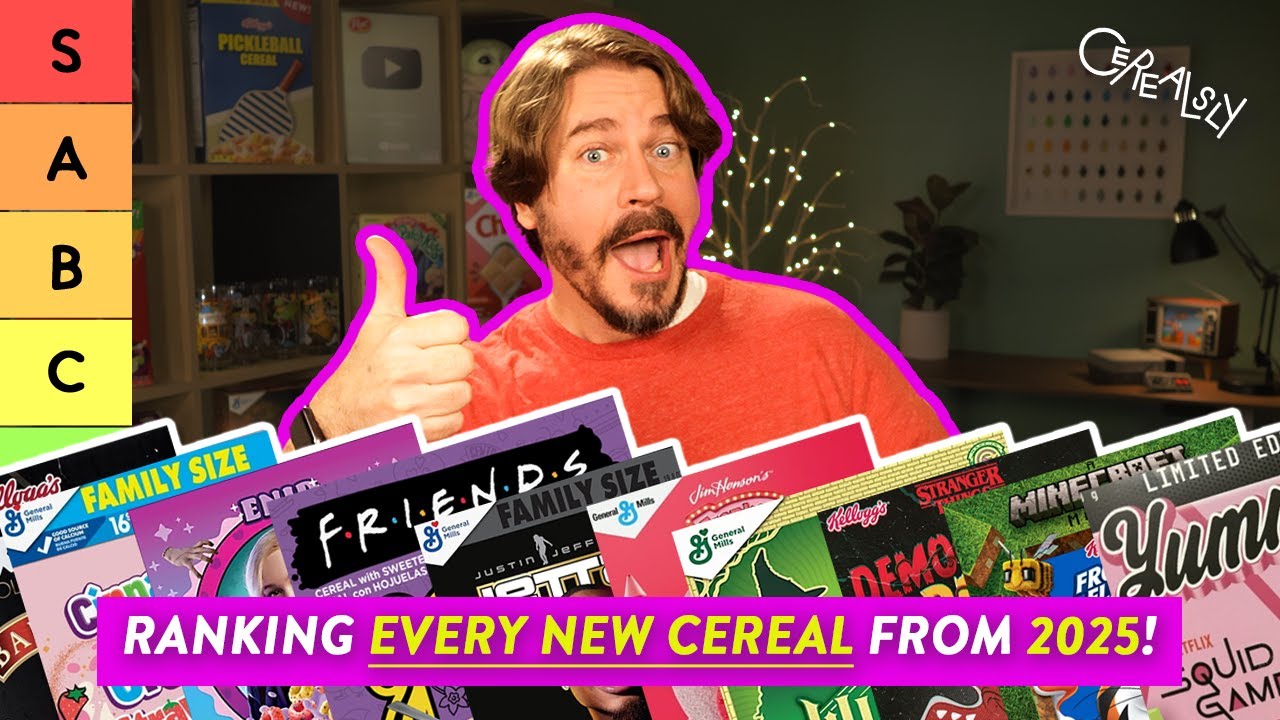 CEREAL EXPERT Ranks Every NEW Cereal of 2025!