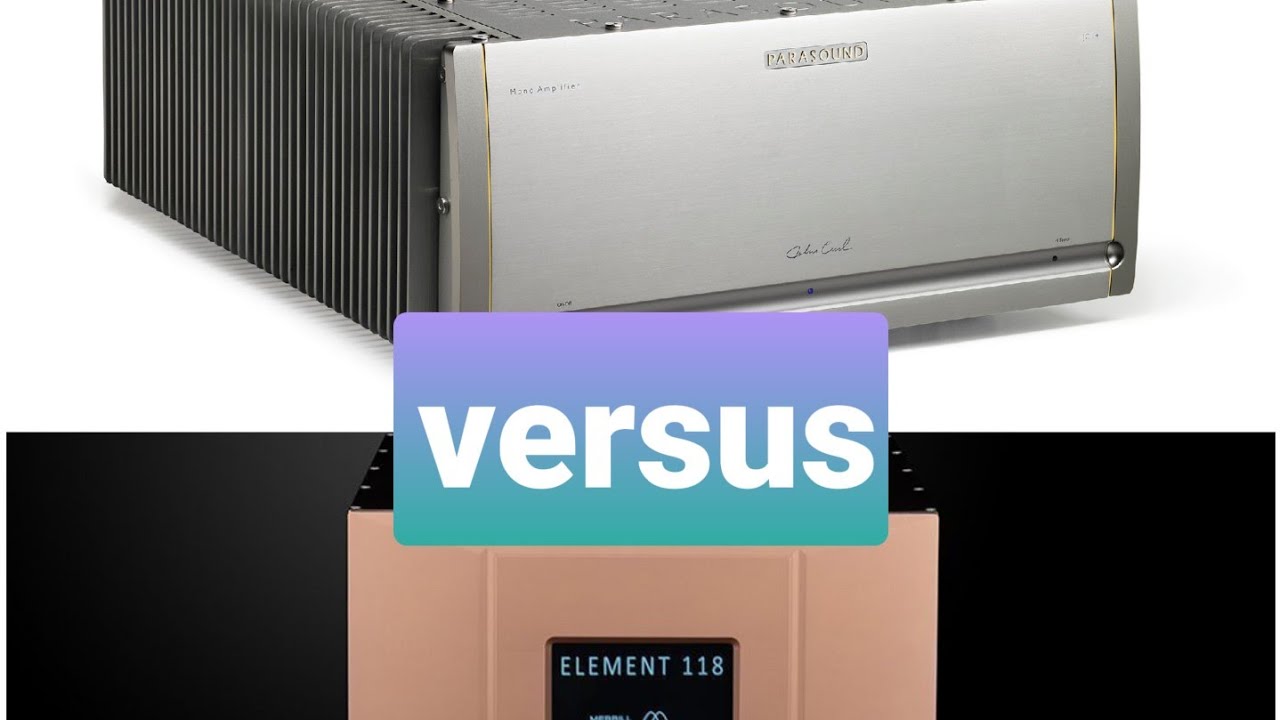 Parasound JC1+ Versus Merrill Audio 118s