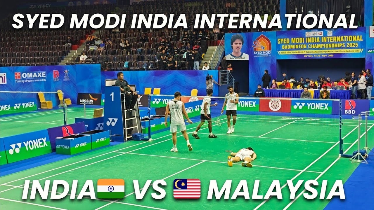 ARJUN M.R./HARIHARAN vs KANG KHAI XING/AARON TAI | SYED MODI INDIA INTERNATIONAL MEN'S DOUBLES 