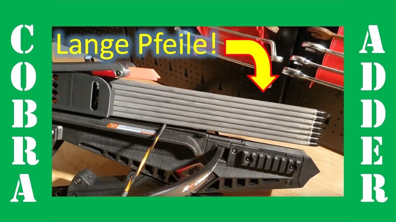 Ein neues Magazin für lange Pfeile für @JoergSprave's Cobra Adder