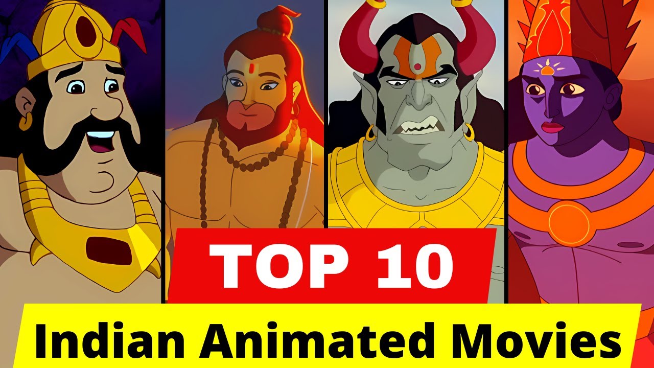 Top 10 Indian Animated Movies on Youtube | Best Animated Movies in India | Indian Animated Movies 😱