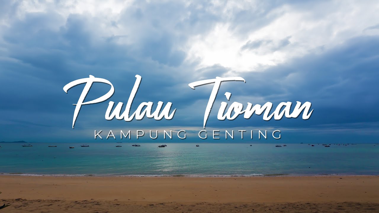 Pulau Tioman | Kampung Genting | Trip 4 Hari 3 Malam | Ombak Kuat!