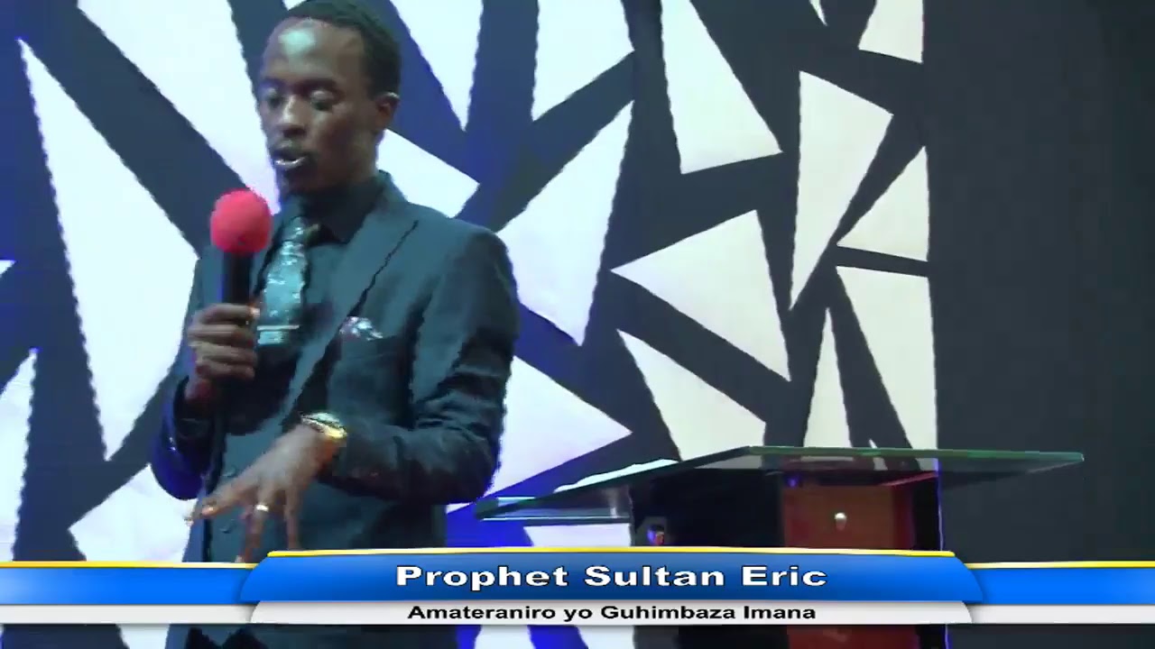 Prophet Sultan Eric yavuze uko WABONEKERWA ubishatse!
