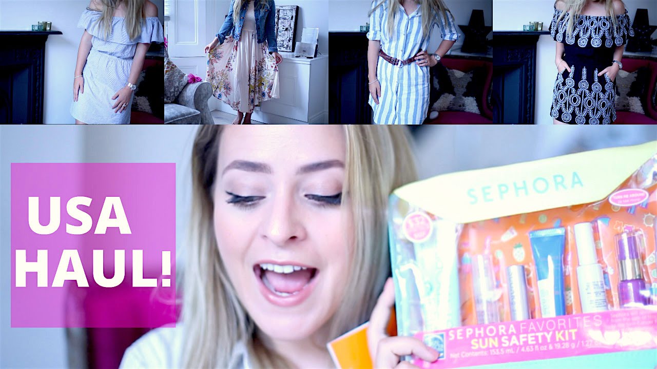 USA HAUL! Sephora, F21 & More! | Fleur De Force
