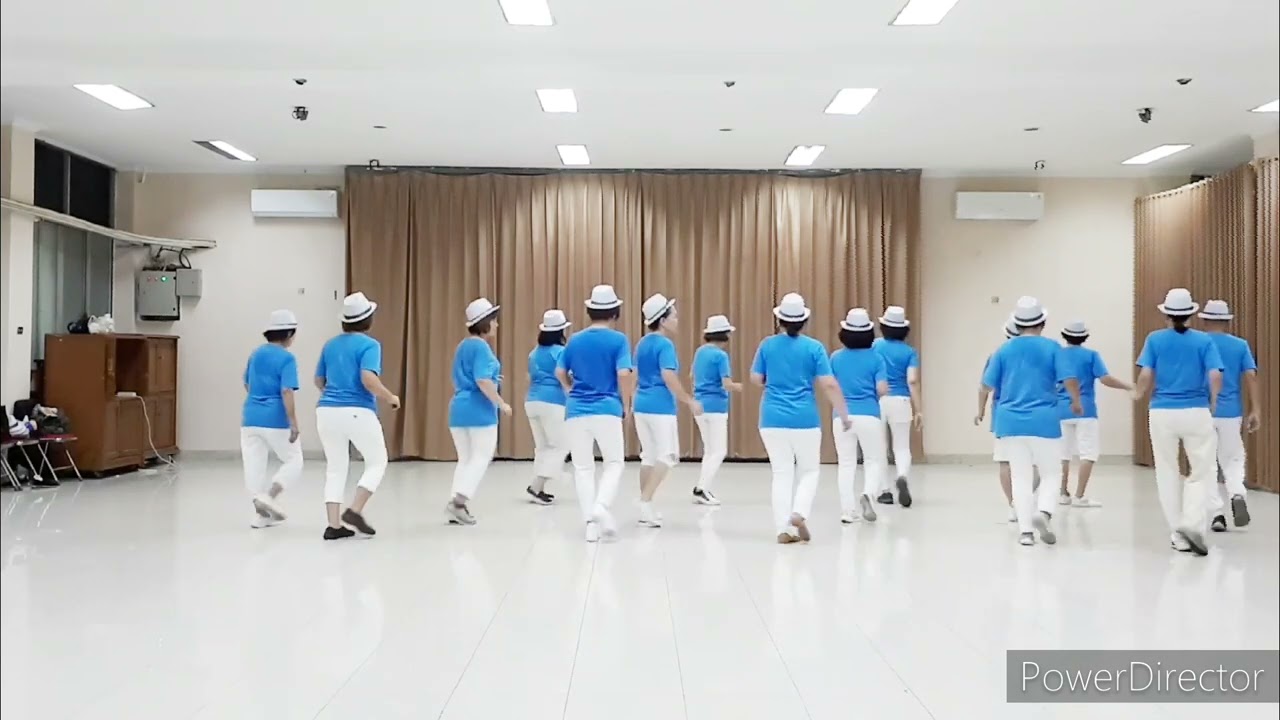 CRAZY FOOT MAMBO - Paul McAdam (UK) - Happy Dance Class - Staying healthy & happy in Golden Age.